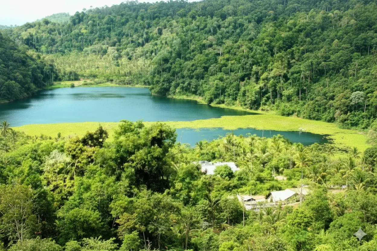 Keindahan Danau Aneuk Laot, ‘Anak Laut’ yang Menjadi Jantung Pulau Weh