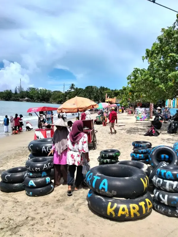 Pantai Carita Rute dan lokasi