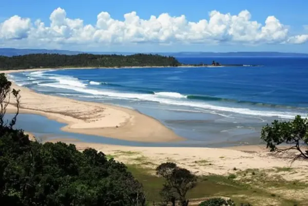 Pantai Sawarna Kabupaten Lebak, Banten 