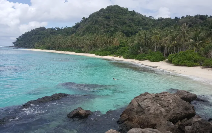 Pulau Senua di kepulauan Natuna Provinsi Kepulauan Riau