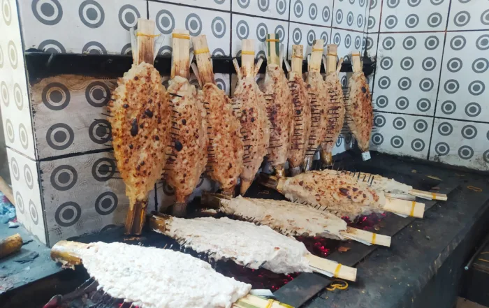 Makanan khas banten : Sate Bandeng Ibu Aliyah