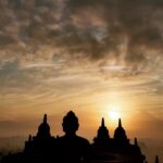 Sunrise Candi Borobudur Magelang Jawa Tengah