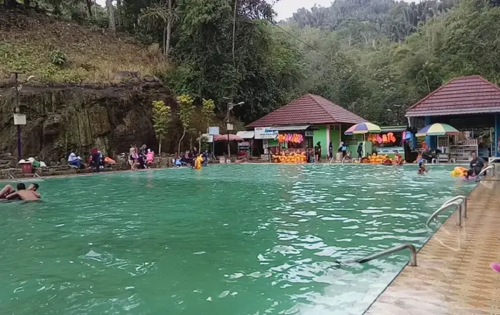 Tiket masuk Suban Air Panas Curup