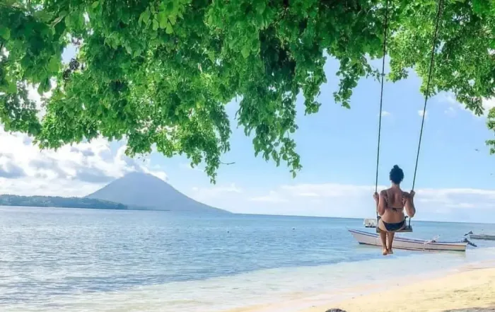 Pantai Pulau Siladen Manado Sulawesi Utara