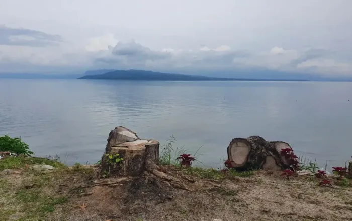 Pantai Lumban Silintong Balige Kabupaten Toba Sumatera Utara