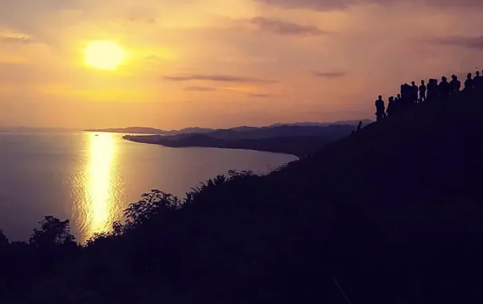 Sunset Bukit Langkisau Painan Sumatera Barat