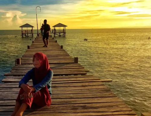 Pantai Berova Di Lasusu Terkenal Atas Dermaga Cinta Kolaka Utara