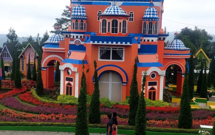 Wisata Taman Bunga Celosia Bandungan Semarang Jawa Tengah
