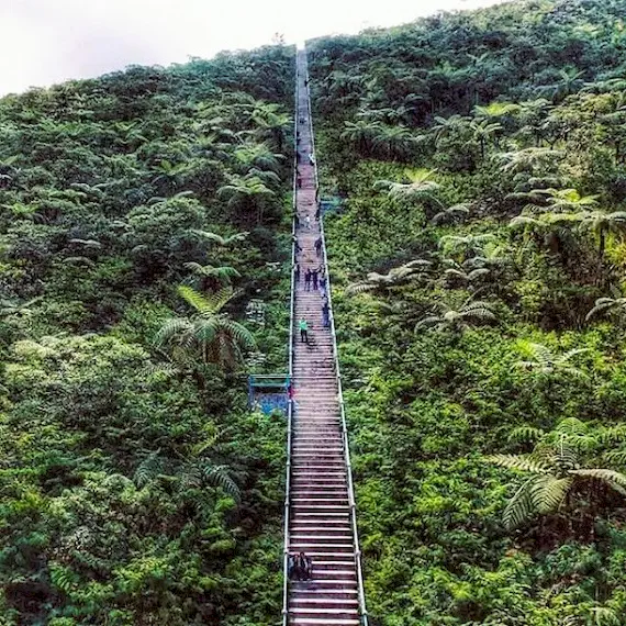 Tangga Biru Gunung Galunggung