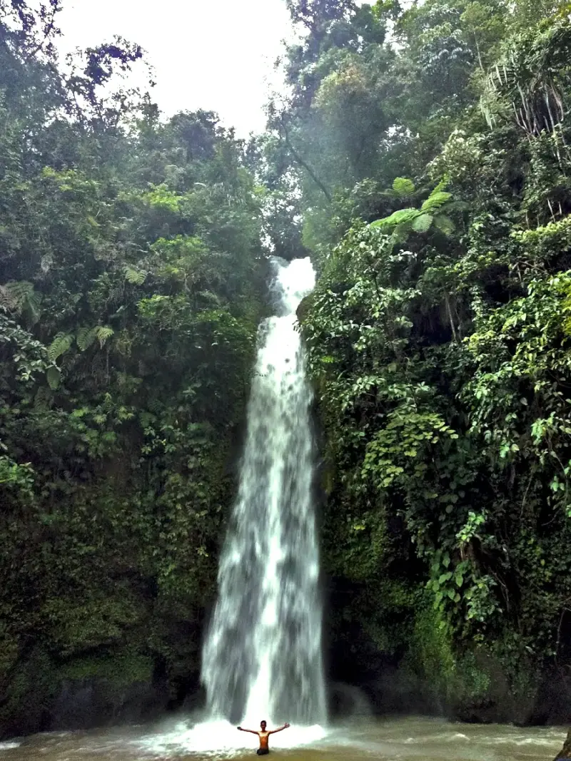 Air Terjun Lematang Indah Pagaralam Wisata Sekitar Palembang